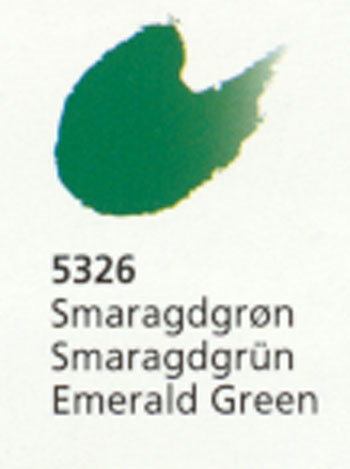 Schjerning Art Acrylic Smaragd grøn 75ml